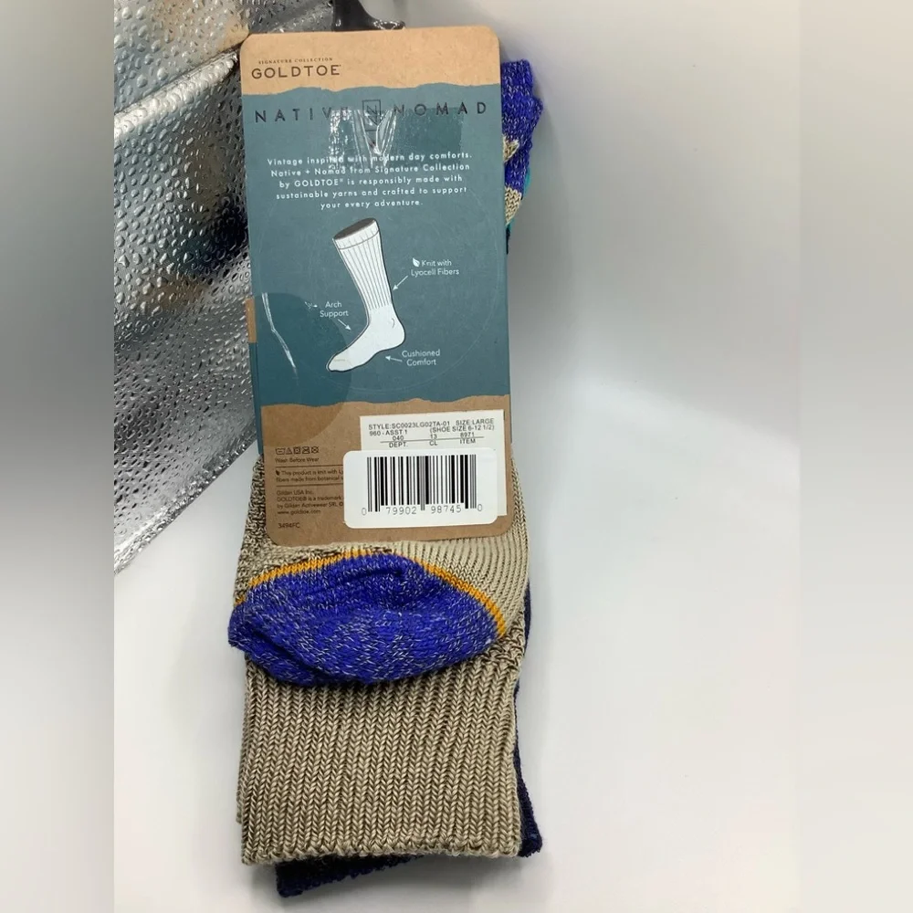 Native Noman signature collection GoldToe socks